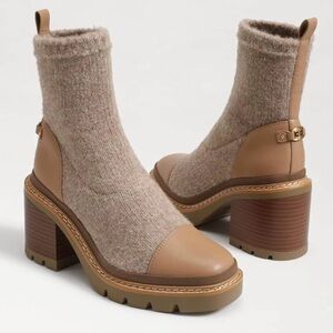 Sam Edelman Rozanna Knit Booties – New, Never Worn, Size 8.5